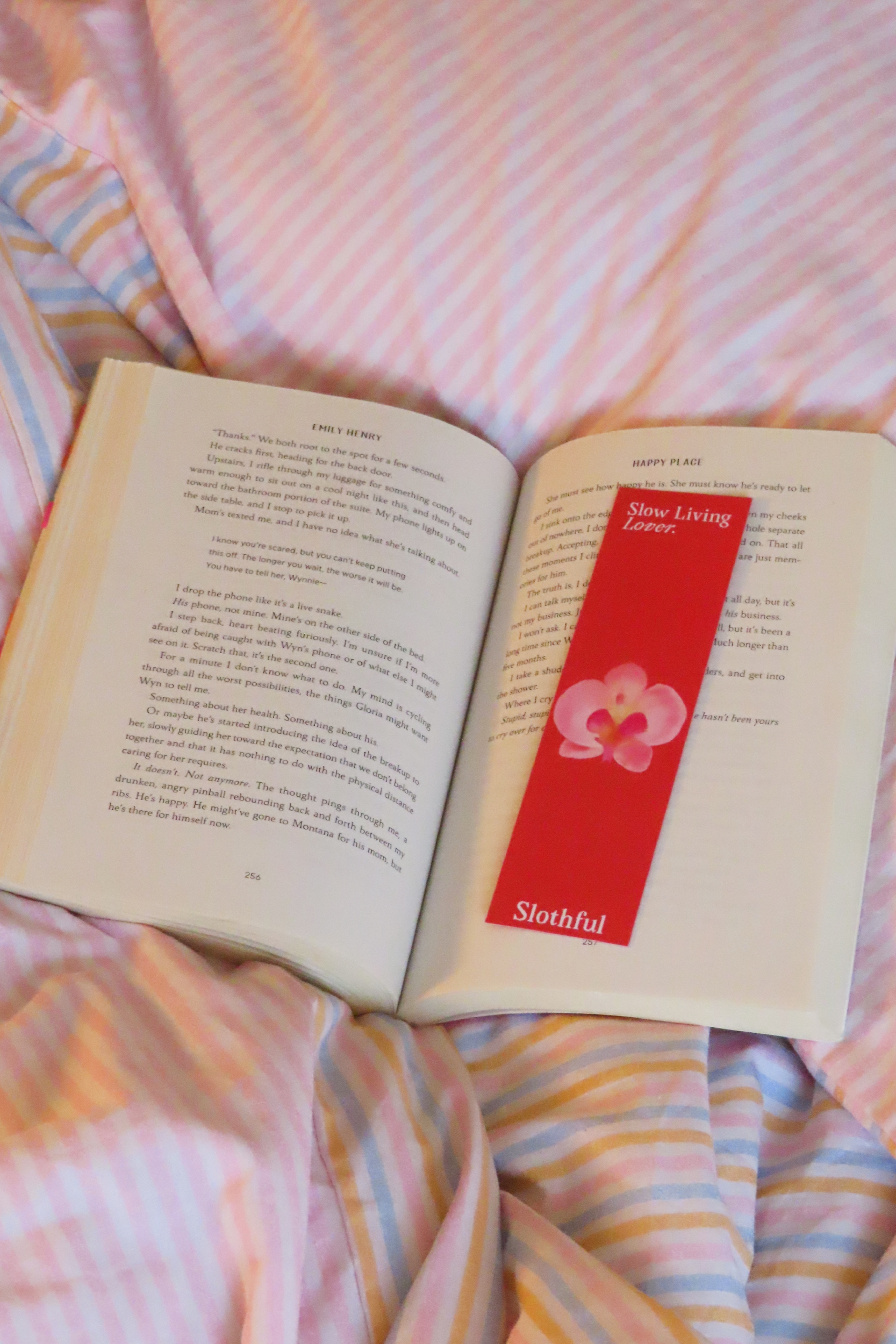 Slow living lover Bookmark