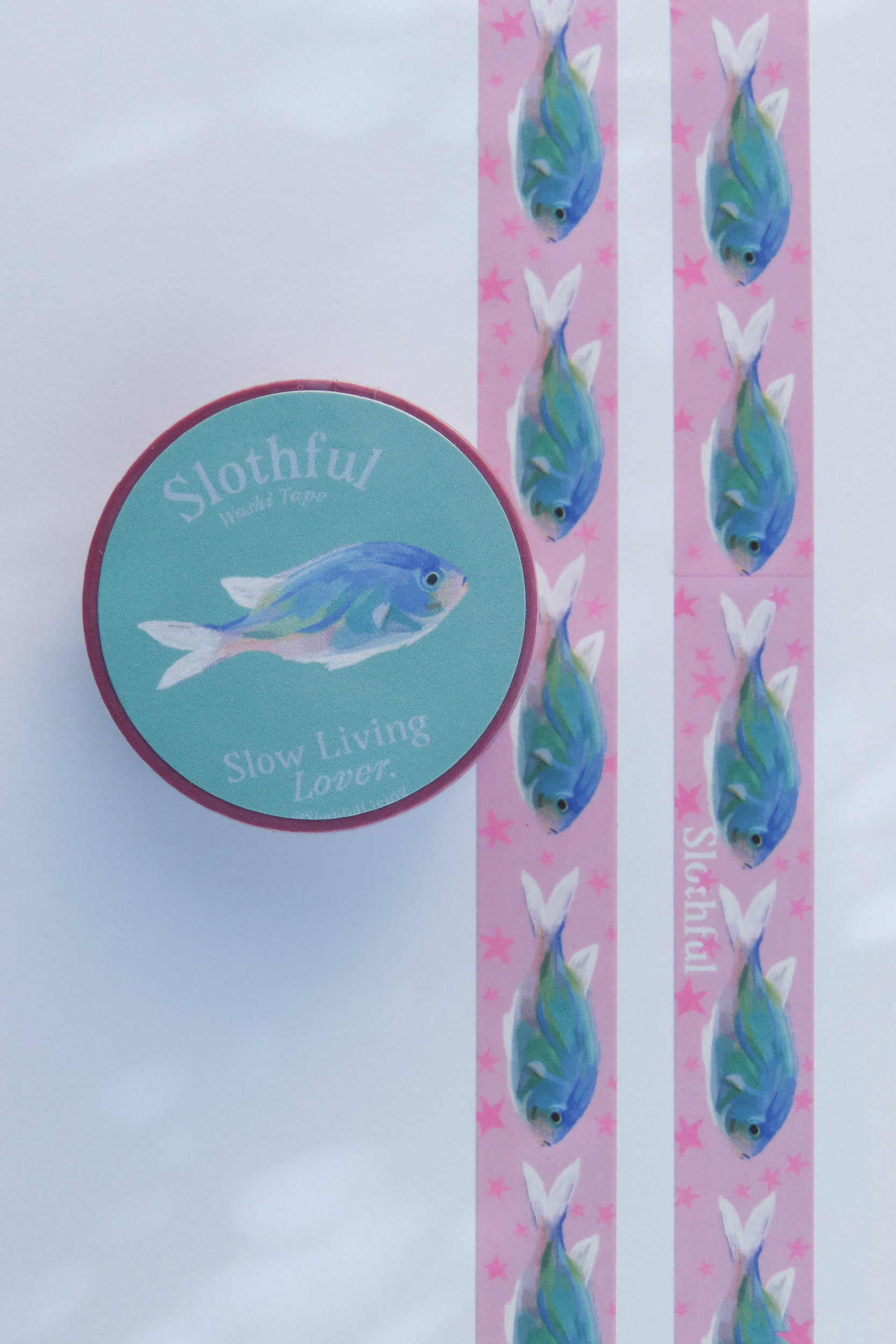 Blue Fishies Washi Tape