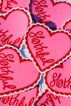 Slothful At Heart Sticker