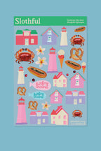 Summer House Sticker Sheet