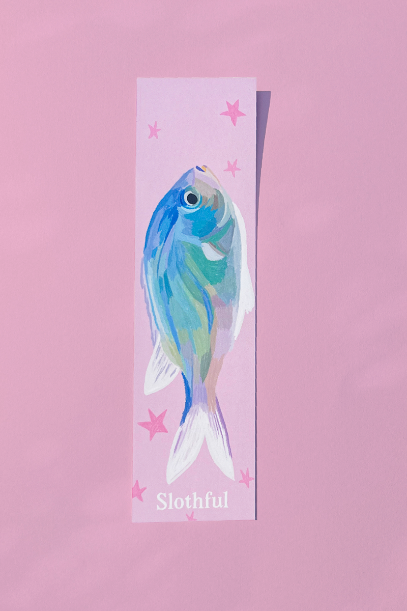 Swimming Stars Bookmark