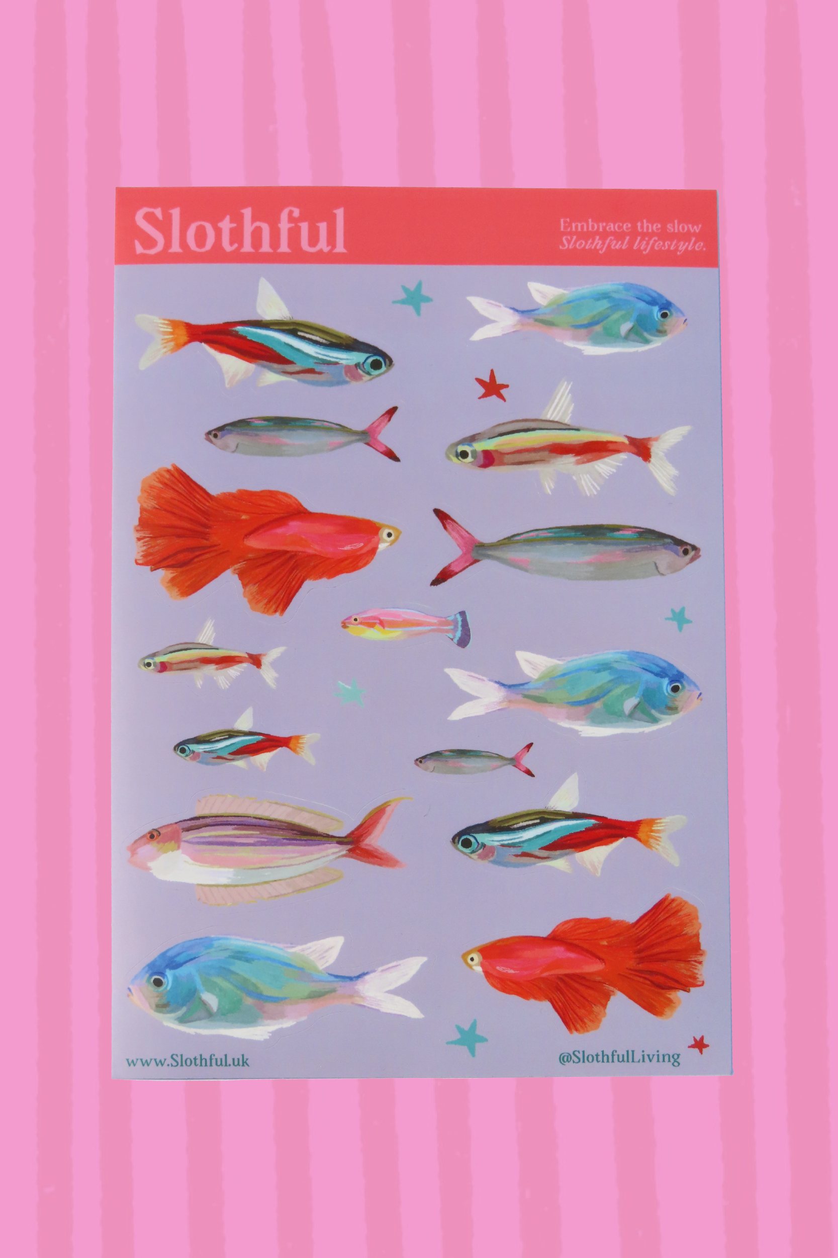Fishies Sticker Sheet