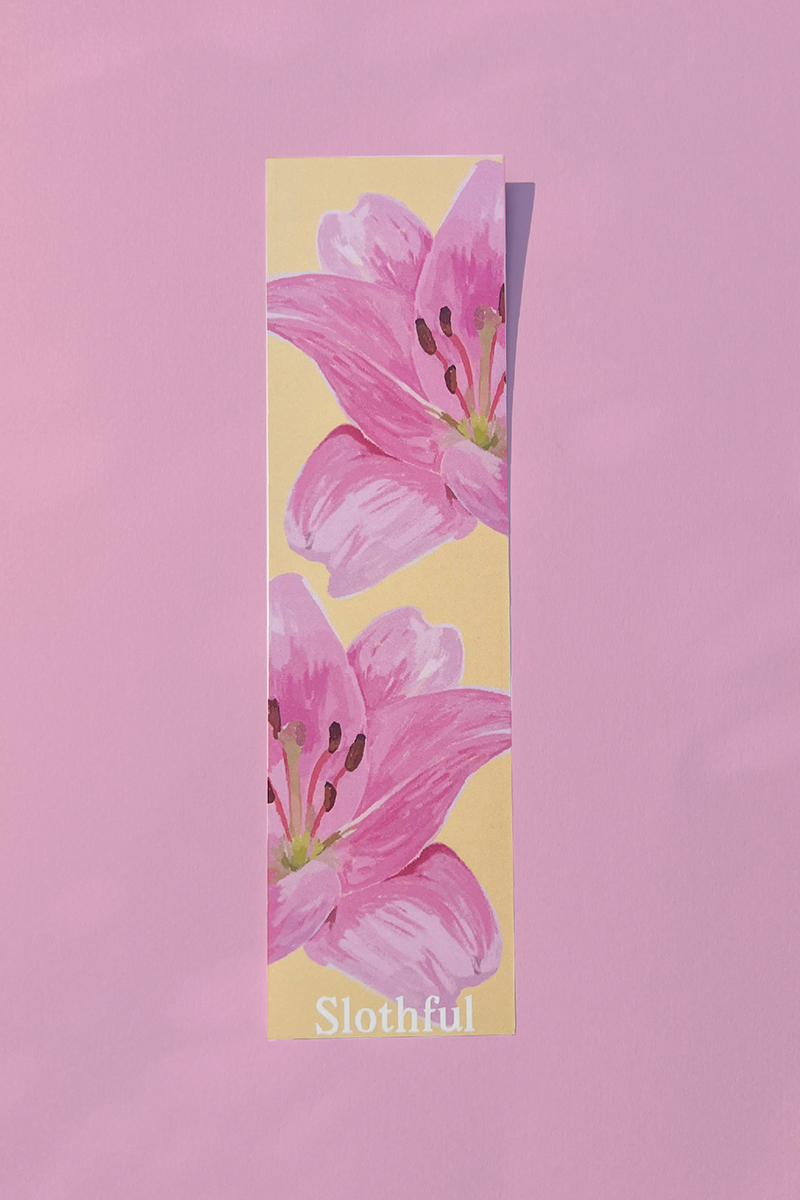 Lilies Bookmark