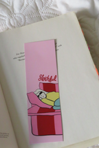 Lazy Girl Bookmark