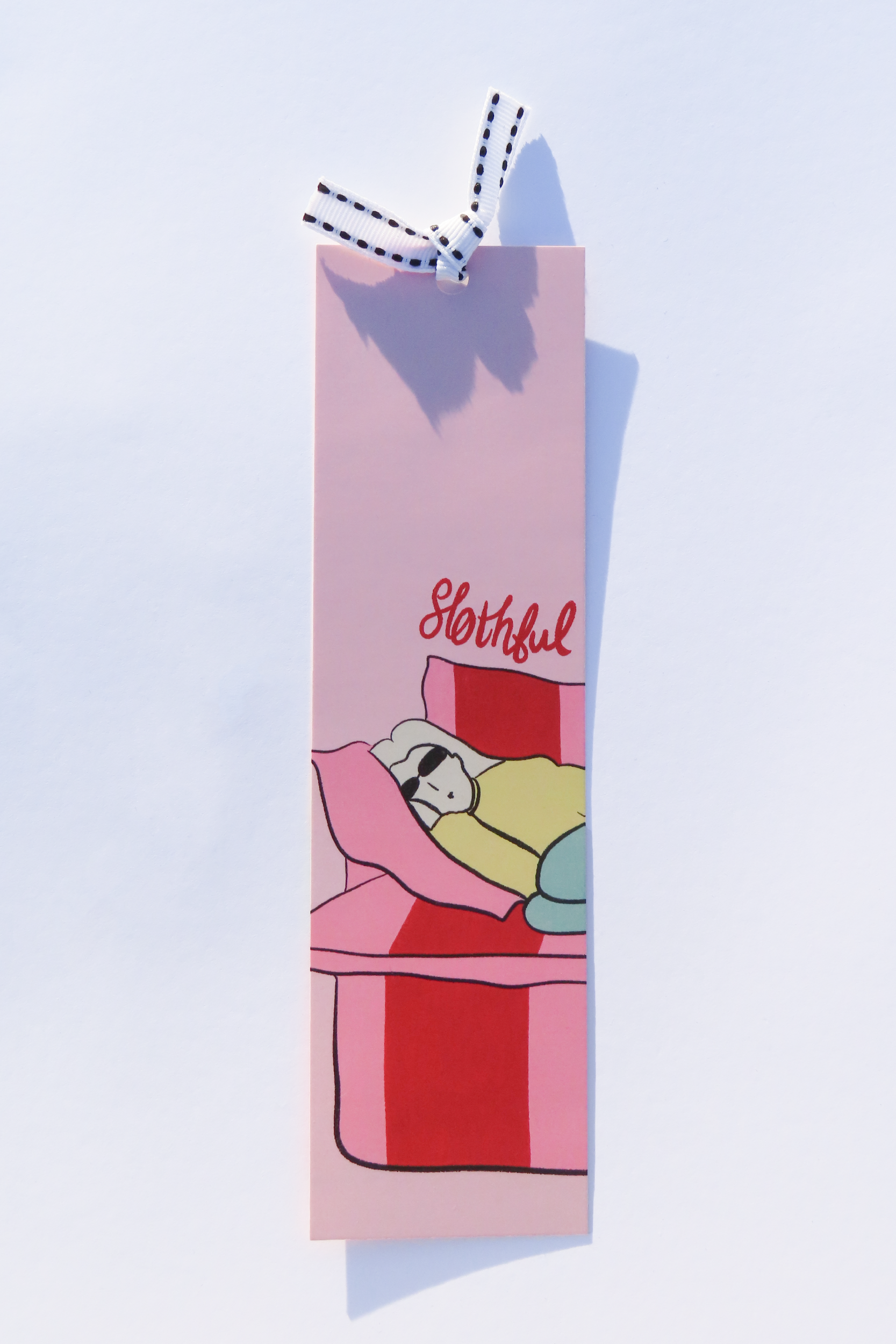Lazy Girl Bookmark