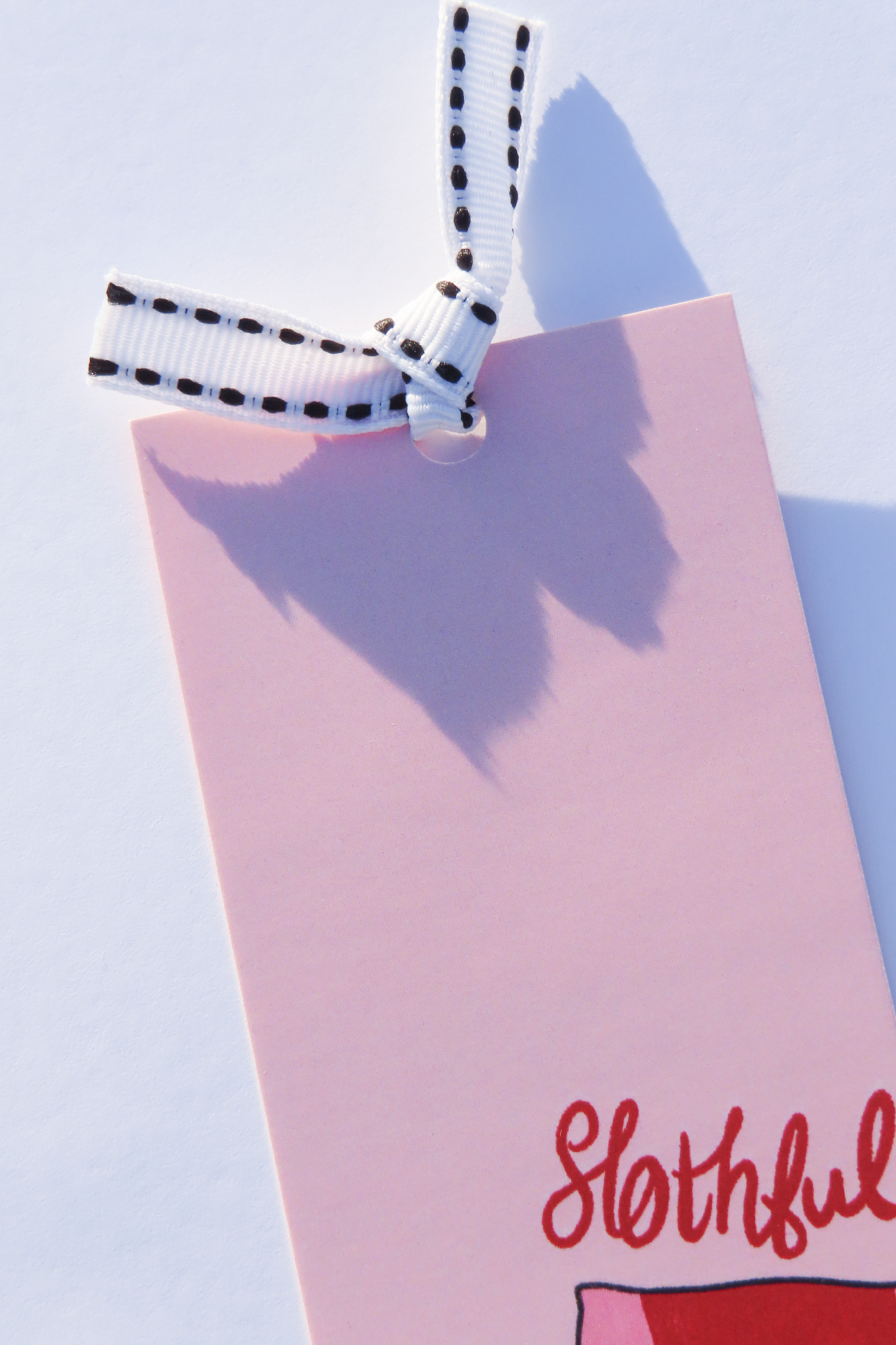 Lazy Girl Bookmark