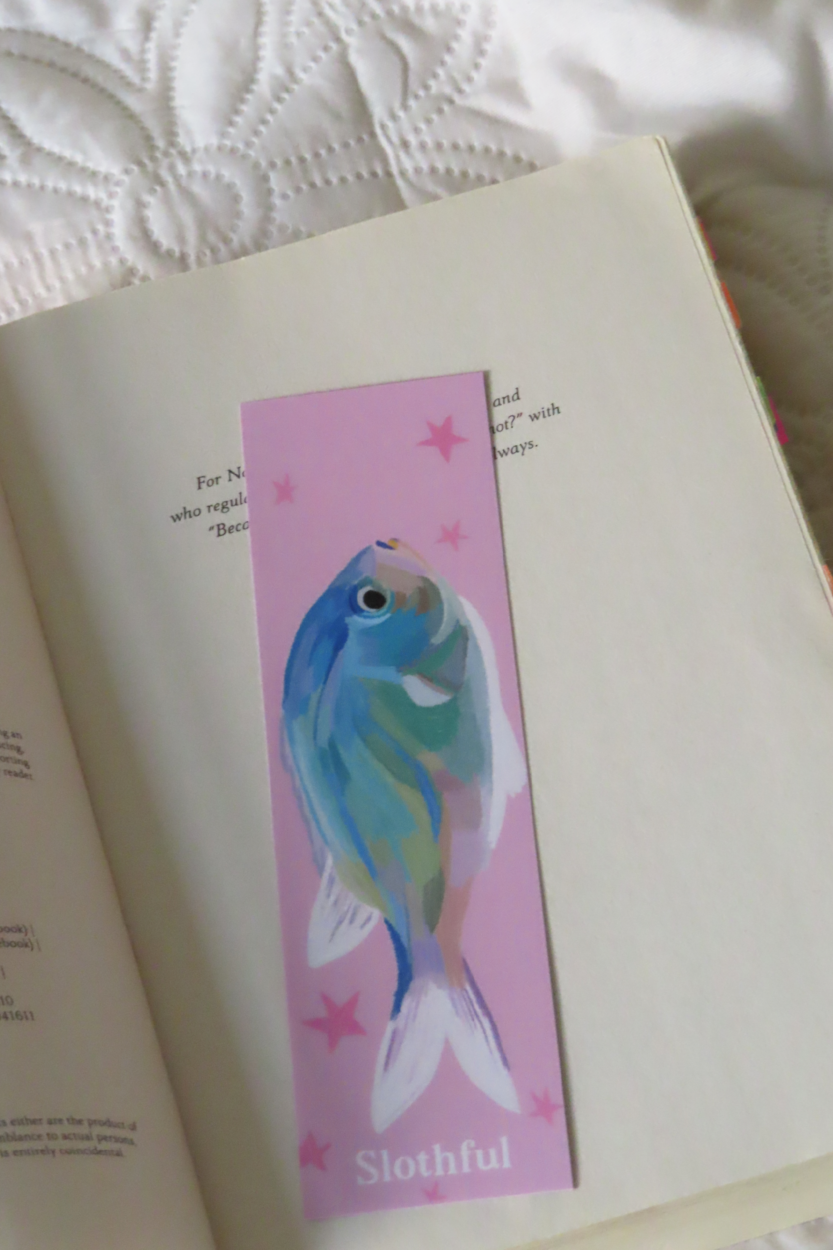 Swimming Stars Bookmark
