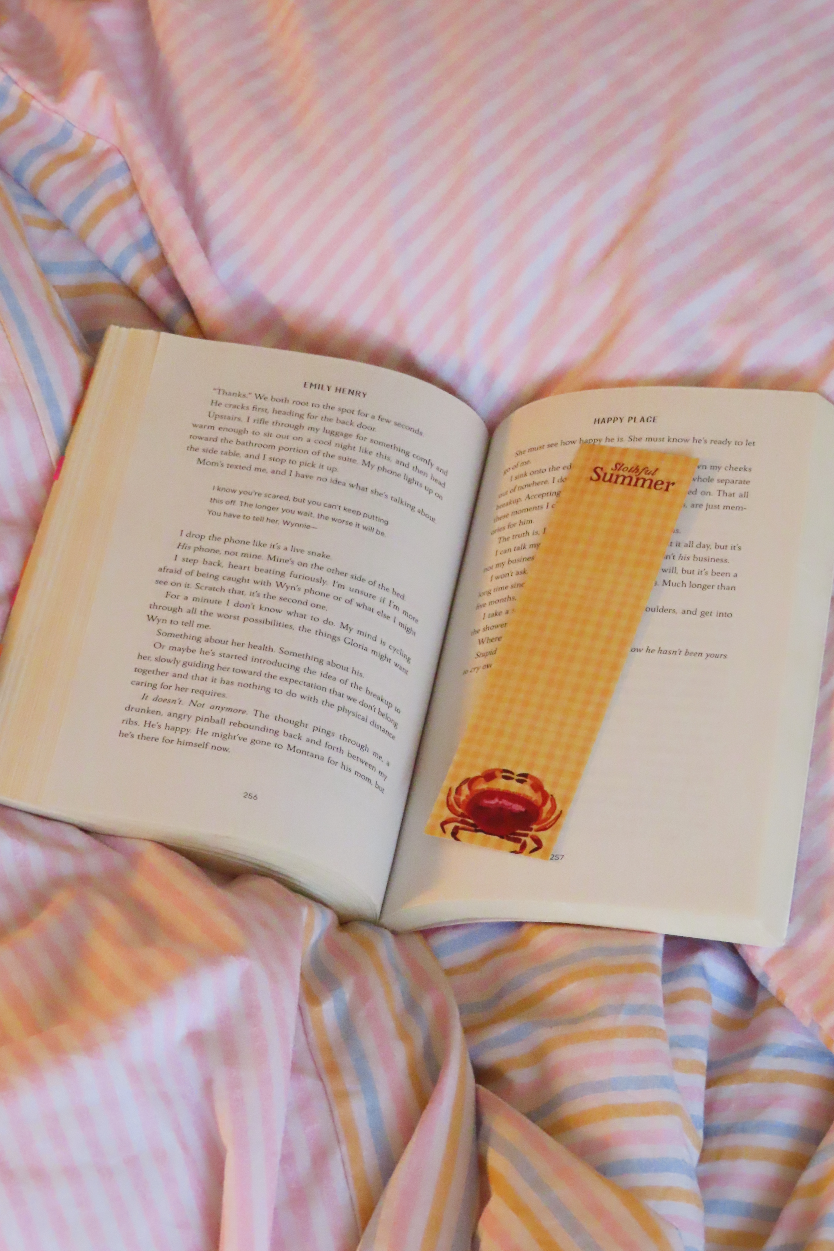 Slothful Crab Bookmark