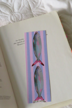 Pink Sardine Bookmark