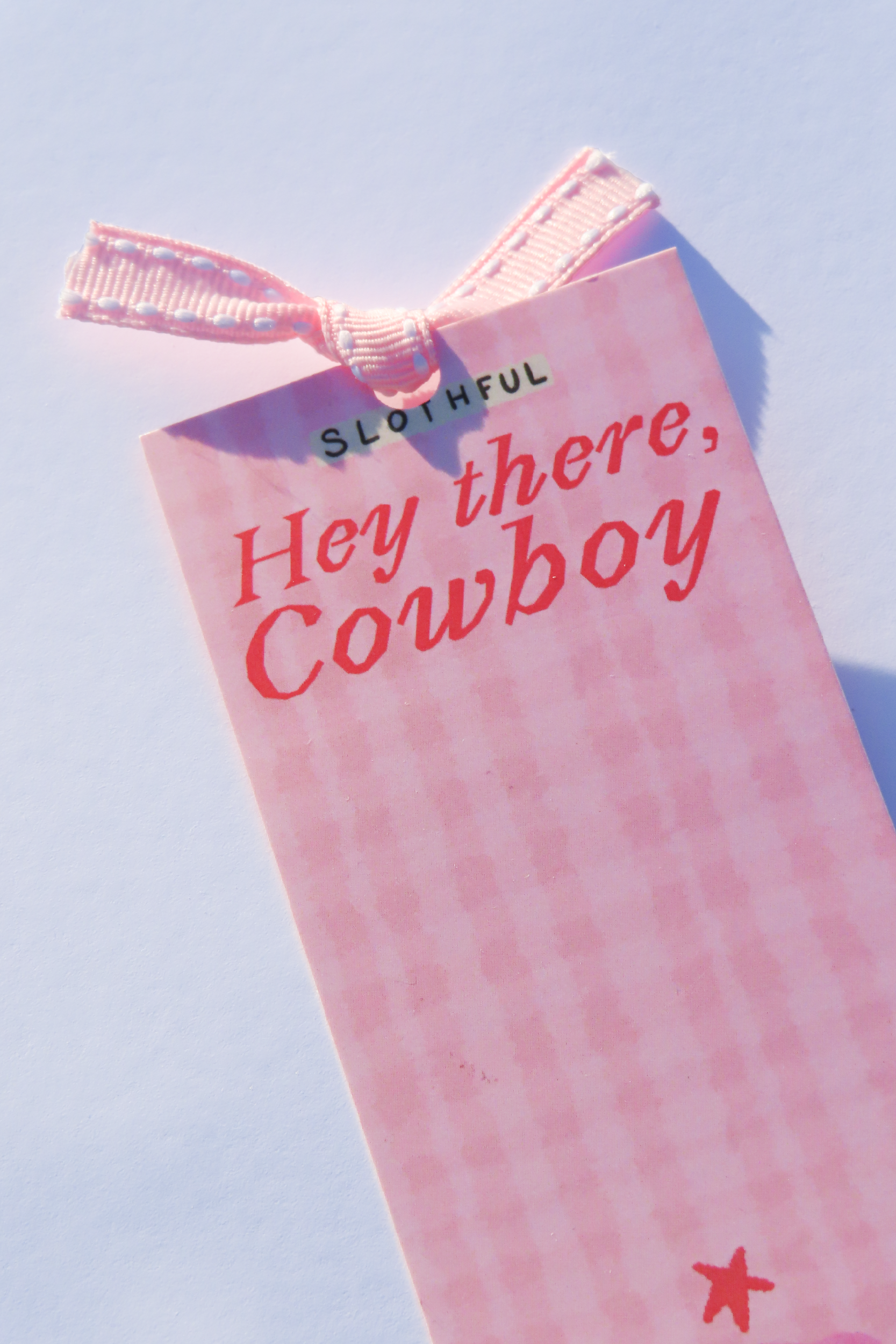 Hey there, cowboy Bookmark!