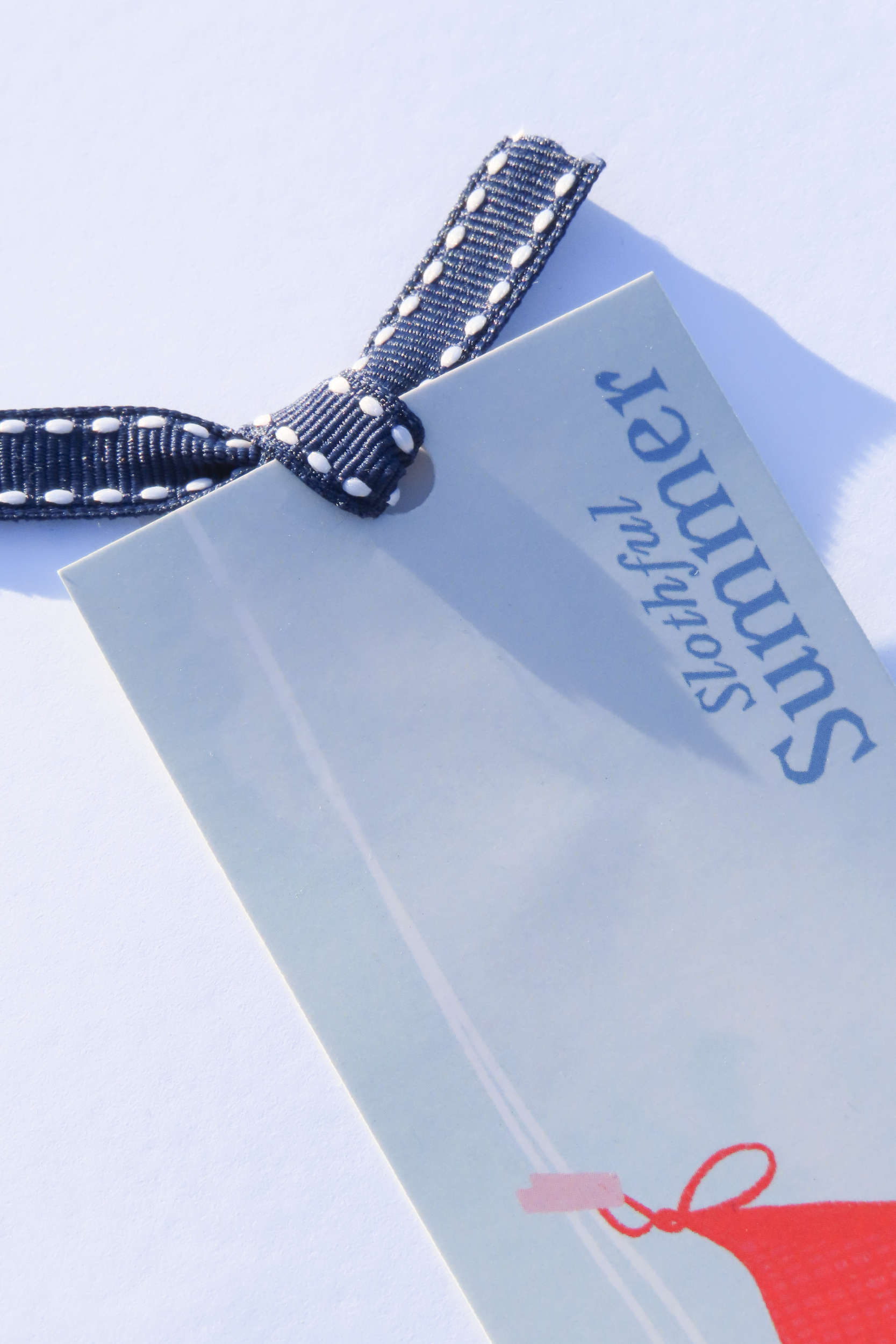 Summer Laundry Bookmark