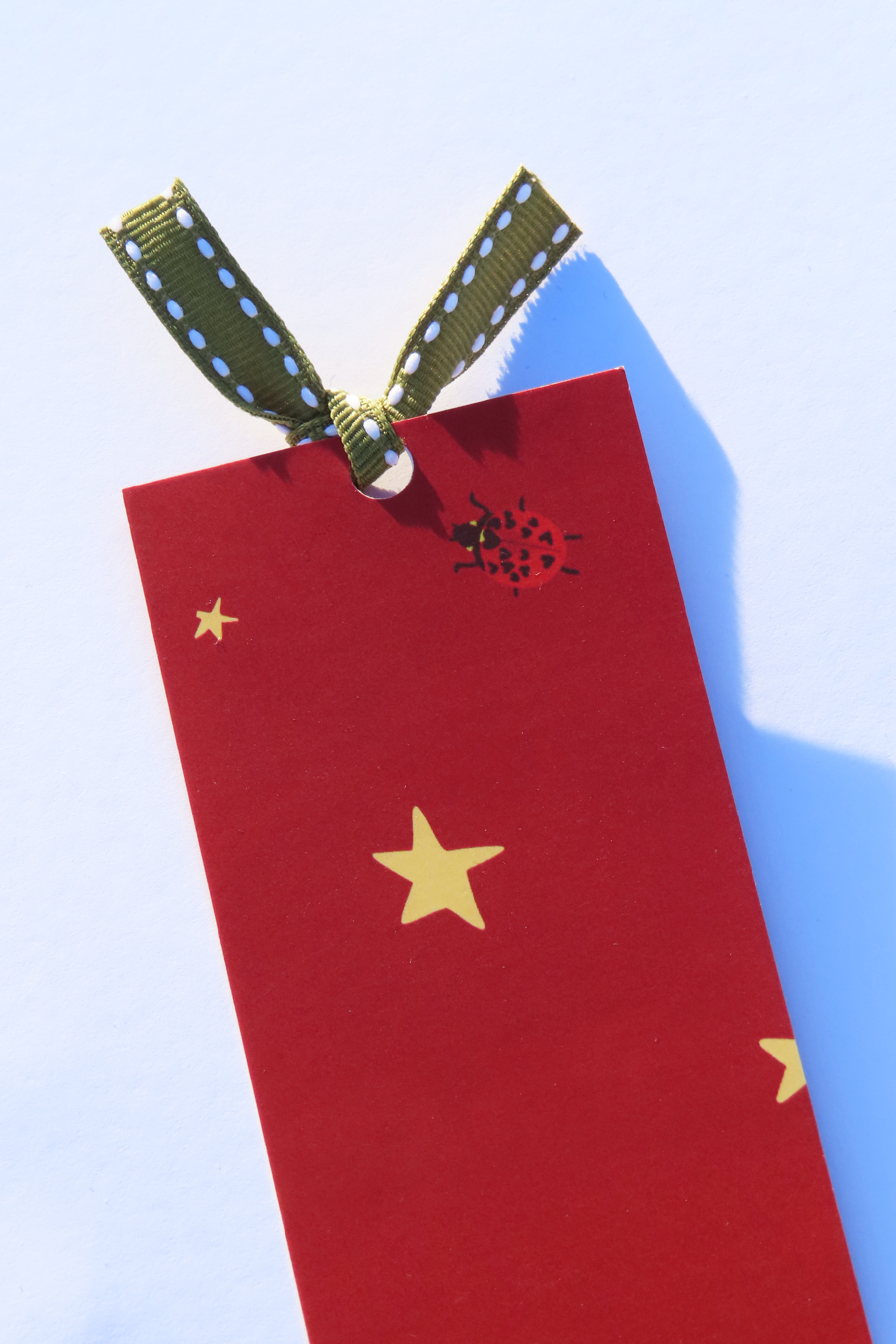 Nighttime Maroon Bookmark