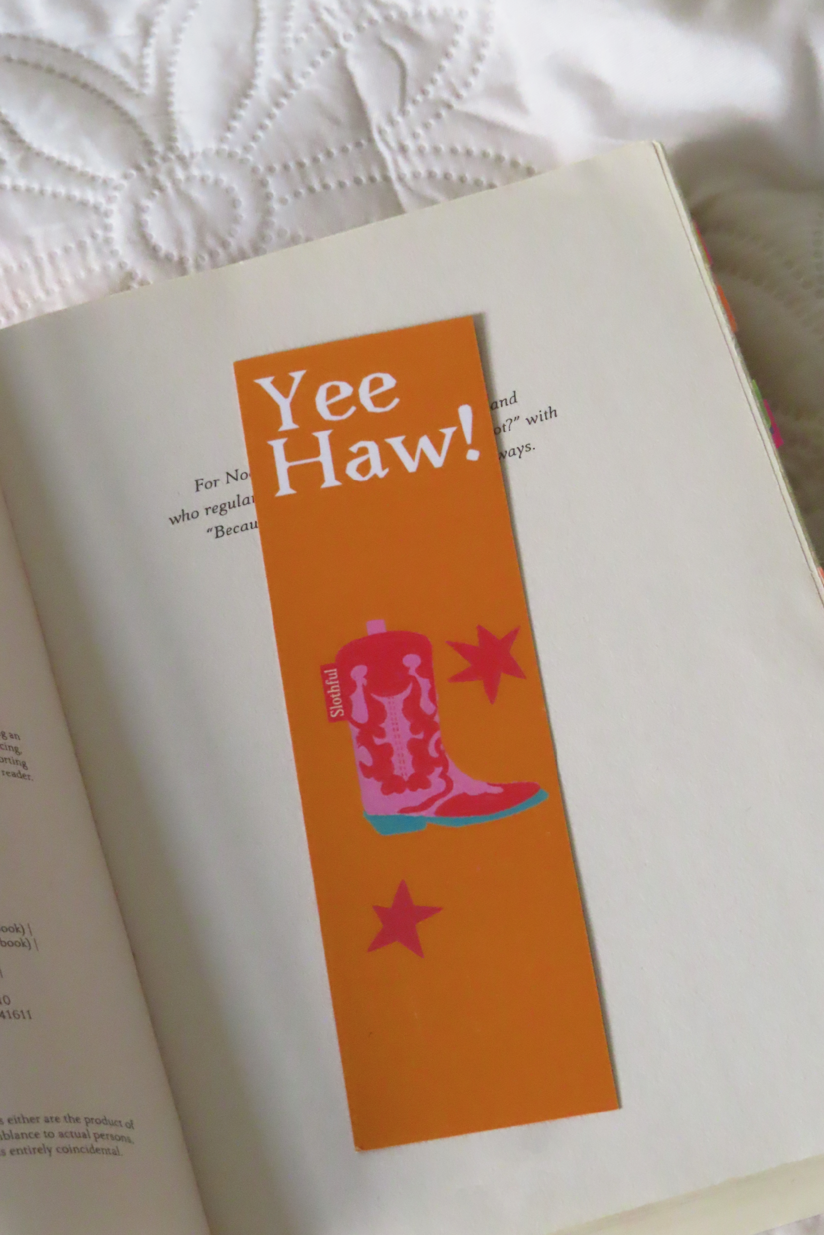 Yeehaw Bookmark