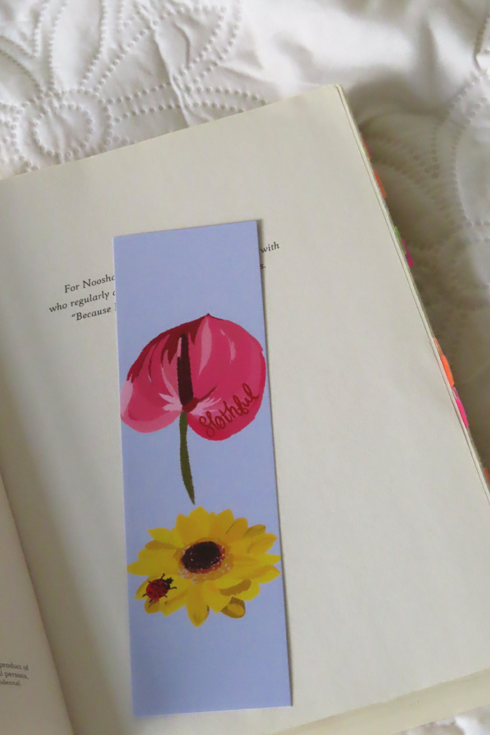 Little Ladybug Dreams Bookmark
