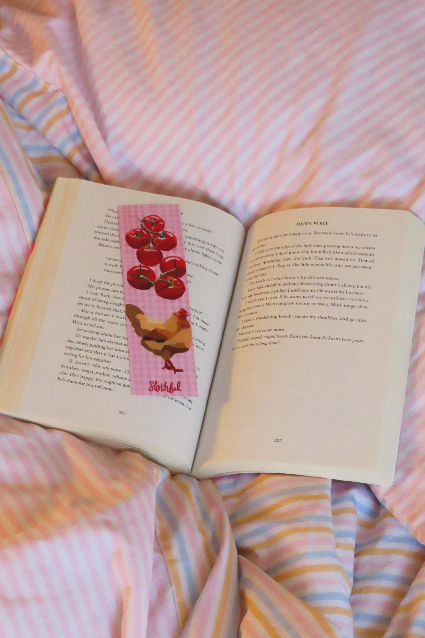 cheeky chicken bookmark