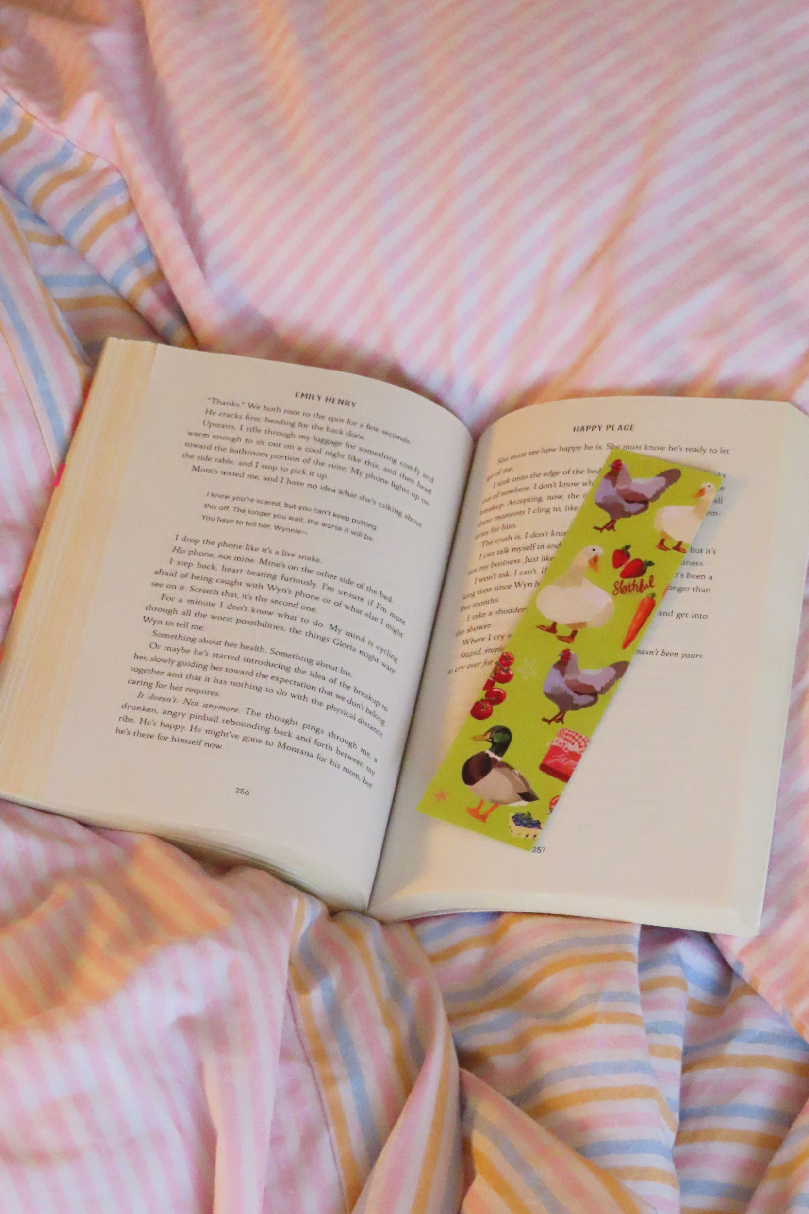 lazy farm bookmark