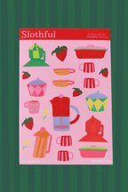 Slow Sunday Sticker Sheet