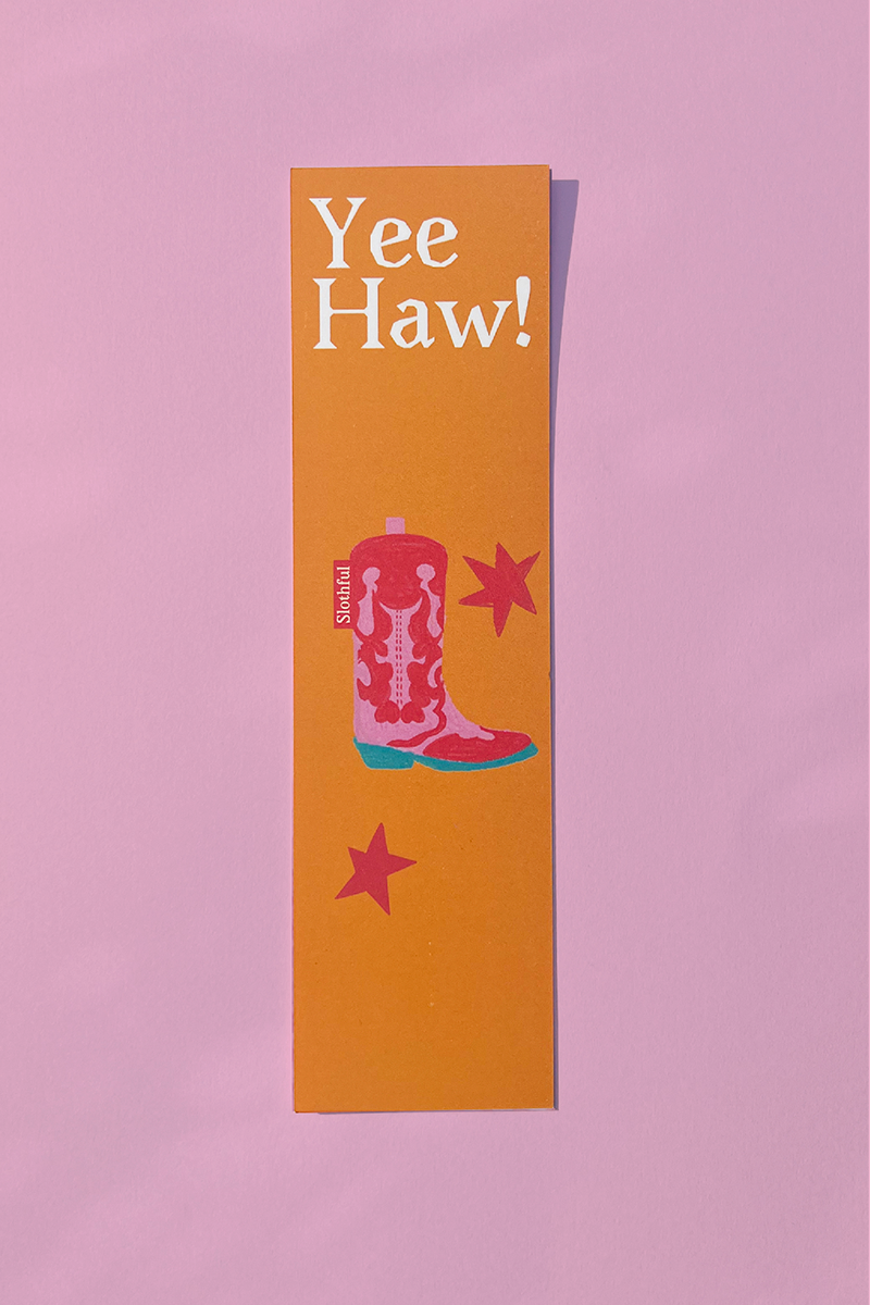 Yeehaw Bookmark